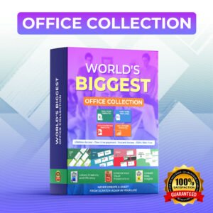 Imagine never having to stress over building spreadsheets from scratch again. With our bundle at your disposal, you'll have access to a treasure trove of pre-built templates tailored to suit your diverse needs. with a robust collection of templates spanning 11 different categories, we guarantee that your workdays will become exponentially easier